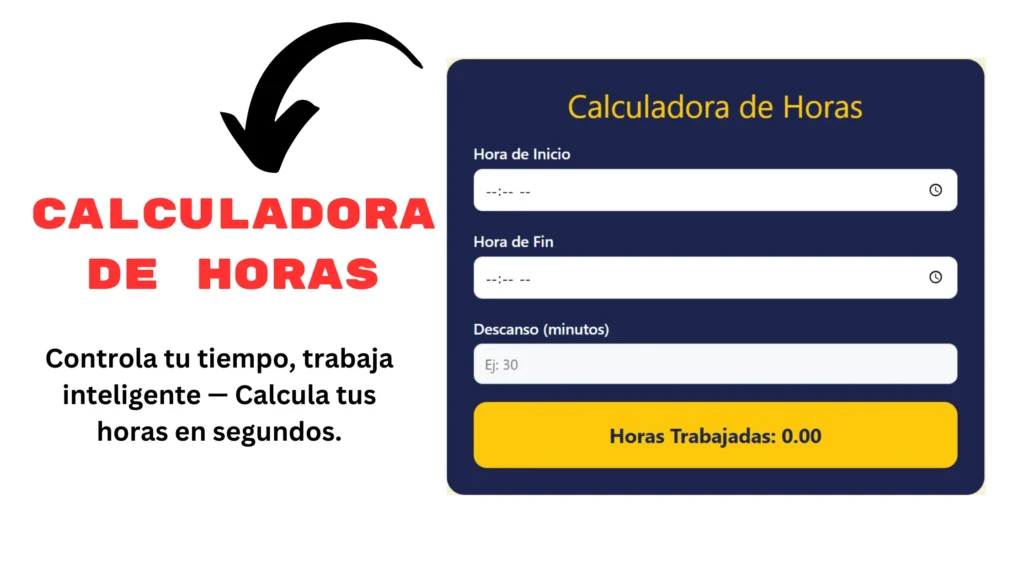 calculadora de horas