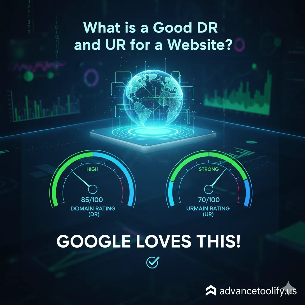 what is a good dr and ur for a website