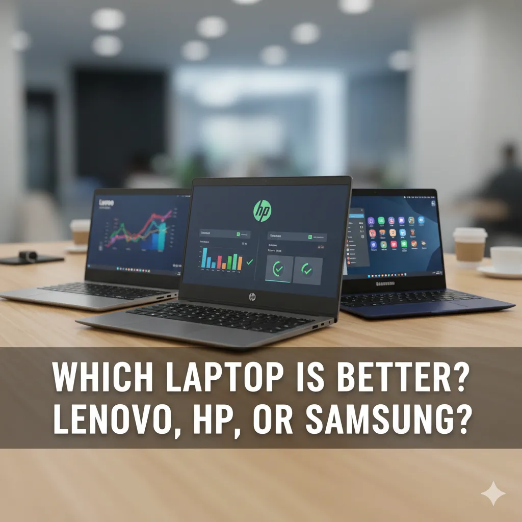 Which laptop is better: Lenovo, HP, or Samsung?
