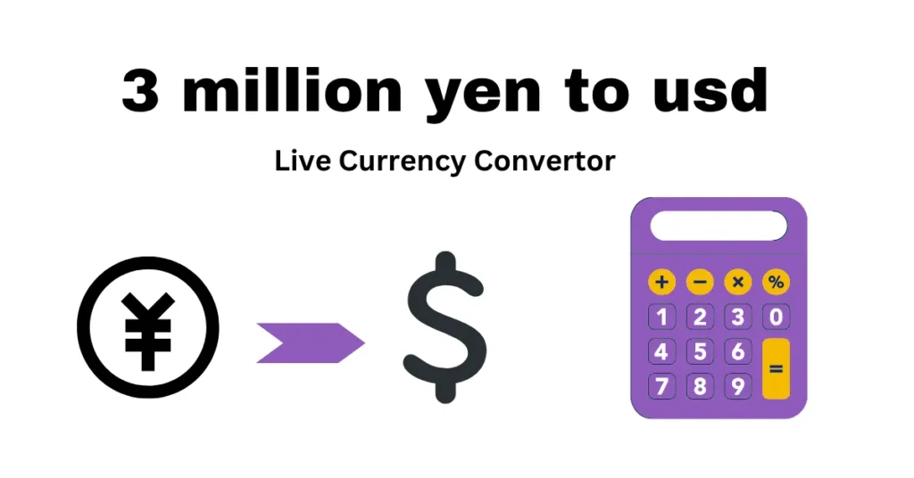 3 million yen to usd