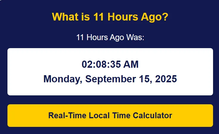 11 hours ago
