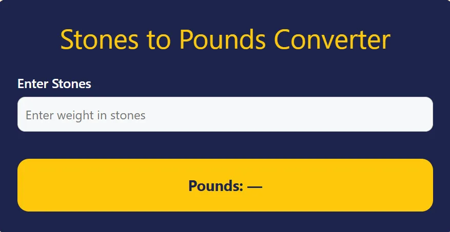 stones by the pound