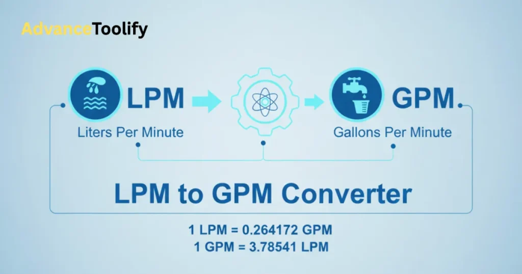LPM to GPM Converter – Liters to Gallons per Minute