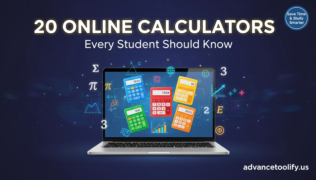 Top 20 Online Calculators Every Student Should Know